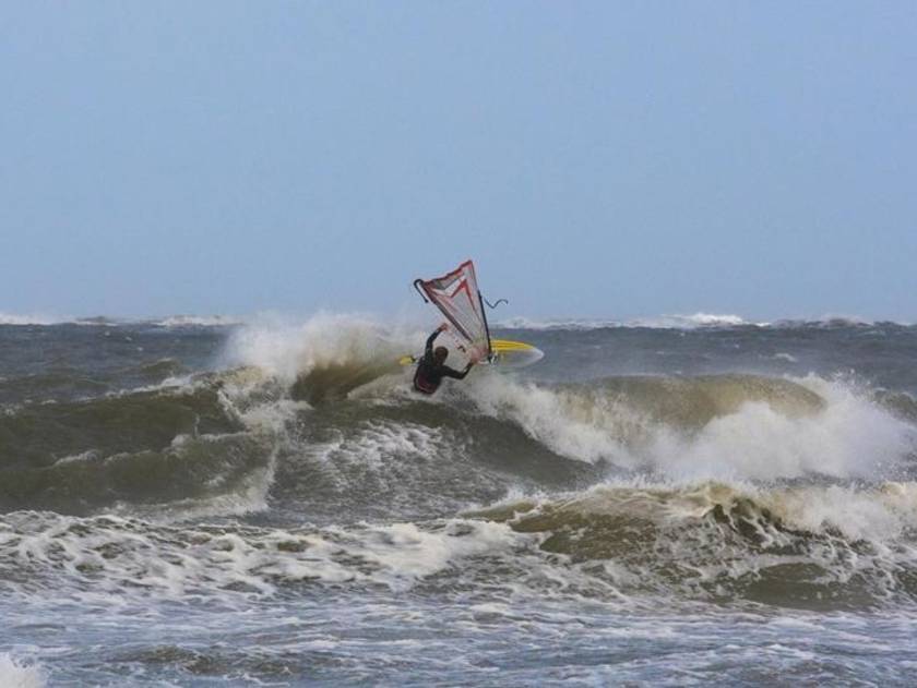 Windsurfen und Wellenreiten